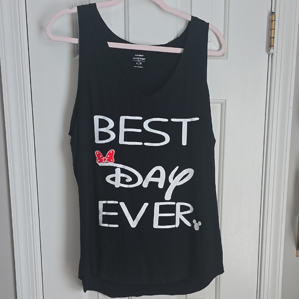 Old Navy Custom Disney Inspired Graphic Tank Top